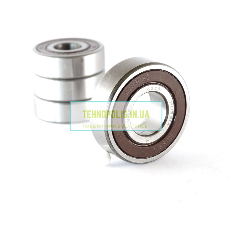 6202 2RS (180202) VBF Кульковий однорядний радіальний підшипник