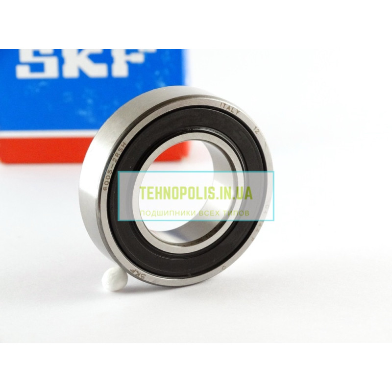 6005 2RSH SKF Кульковий однорядний радіальний підшипник