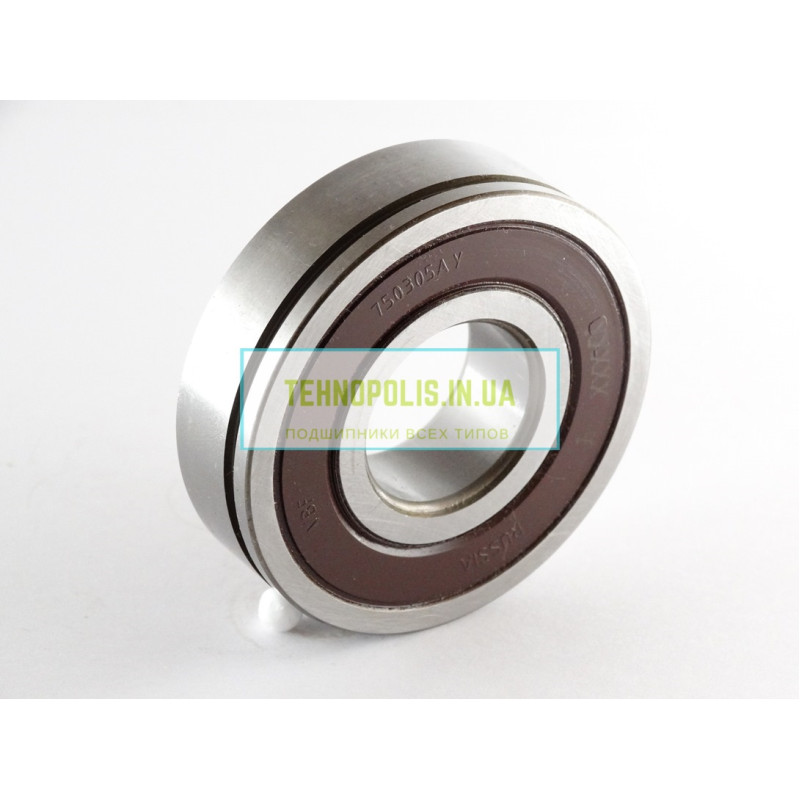 6305 2RSN (750305) VBF Кульковий однорядний радіальний підшипник з канавкою на зовнішньому кільці