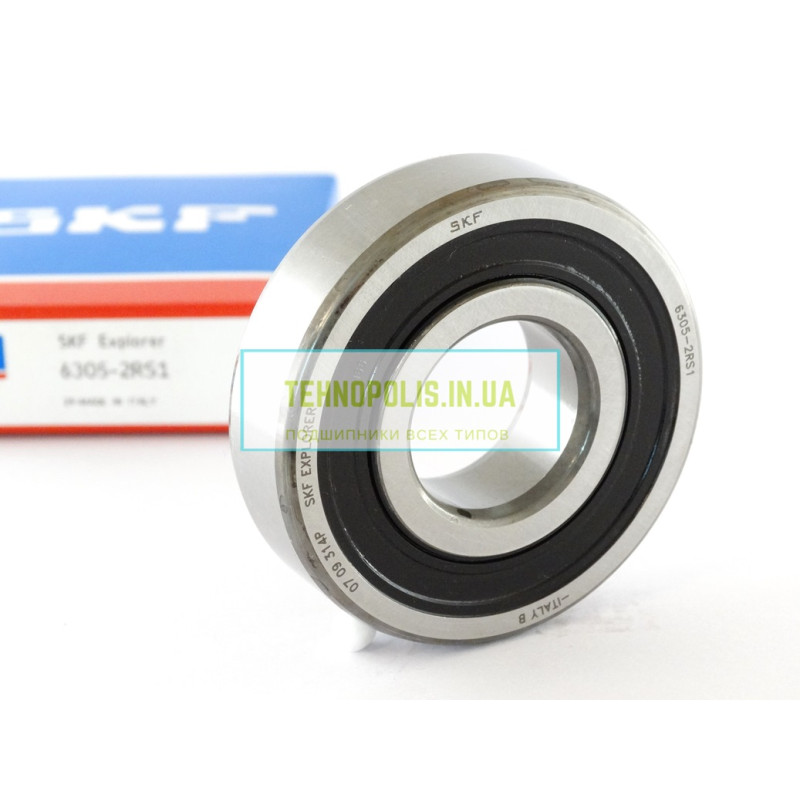 6305 2RS1 SKF Шариковый однорядный радиальный подшипник
