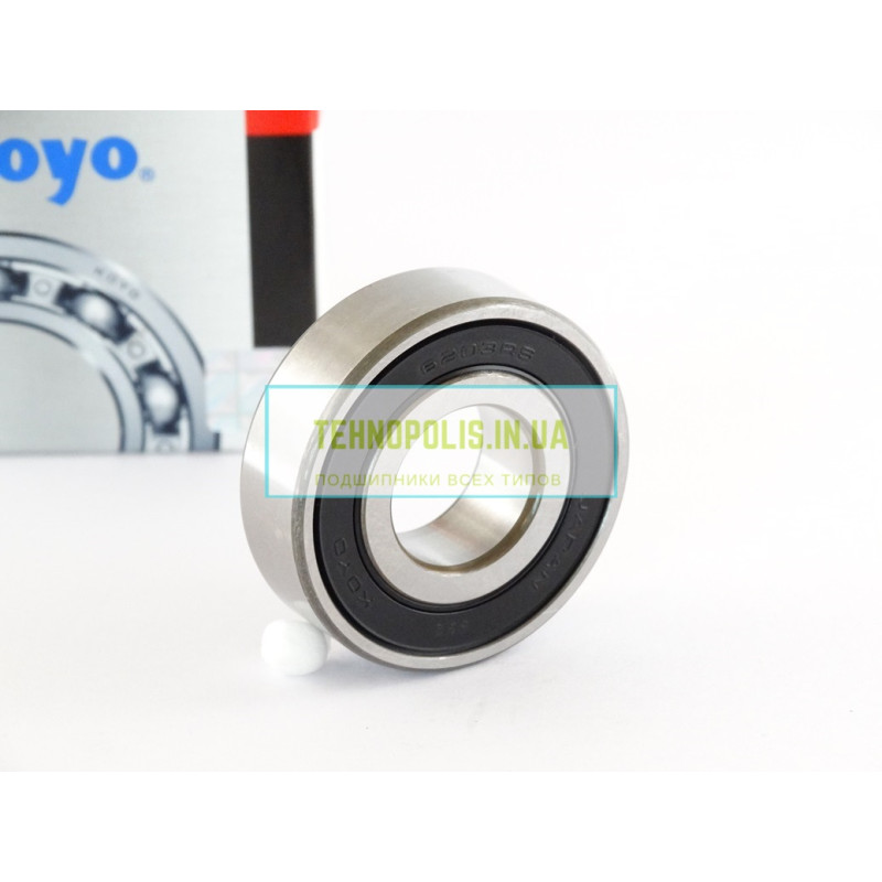 6203 2RS KOYO Кульковий однорядний радіальний підшипник