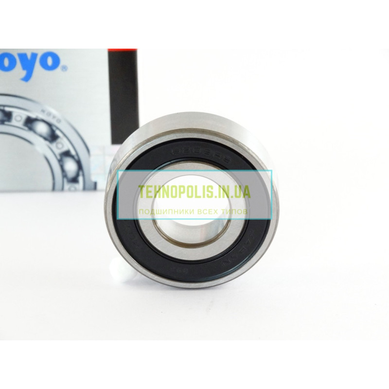 6203 2RS KOYO Кульковий однорядний радіальний підшипник