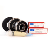 Підшипники для пральної машини Samsung 6203-6204, сальник 25*50.55*10/12, мастило 2 мл) SKF