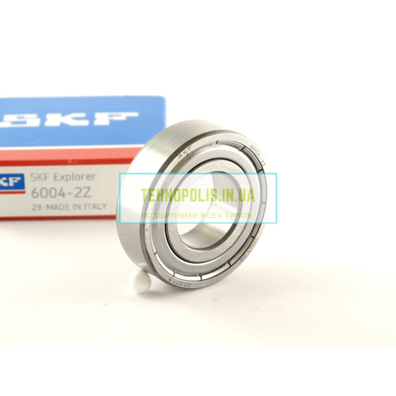 6004 2Z SKF Кульковий однорядний радіальний підшипник