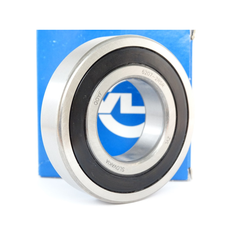 6207 2RS ZVL Шариковый однорядный радиальный подшипник