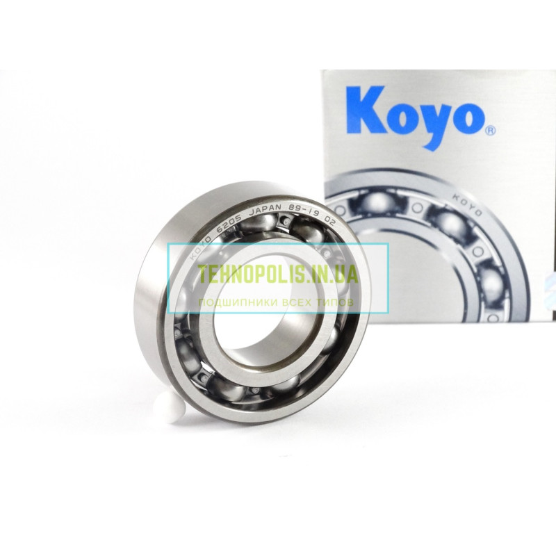 6205 CM KOYO Шариковый однорядный радиальный подшипник