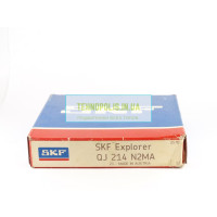 QJ 214 N2MA (176214Л) SKF Шариковый однорядный радиально-упорный подшипник