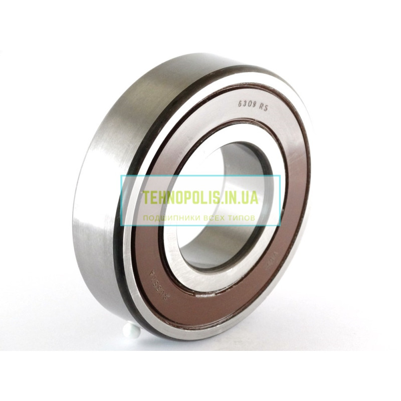 6309 2RS (180309) VBF Кульковий однорядний радіальний підшипник