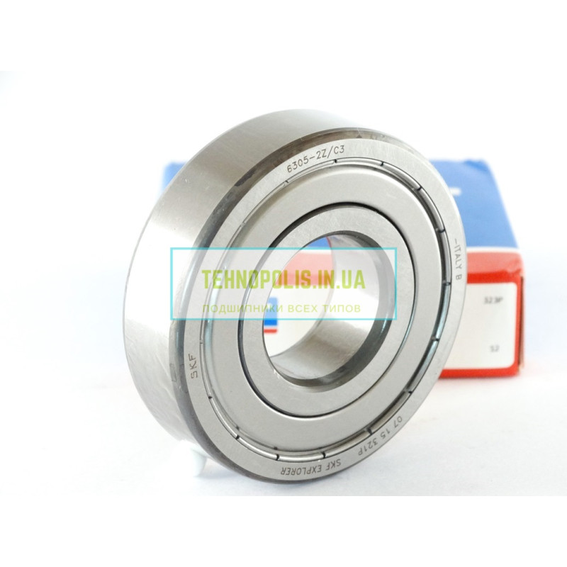 6305 2Z C3 SKF Шариковый однорядный радиальный подшипник