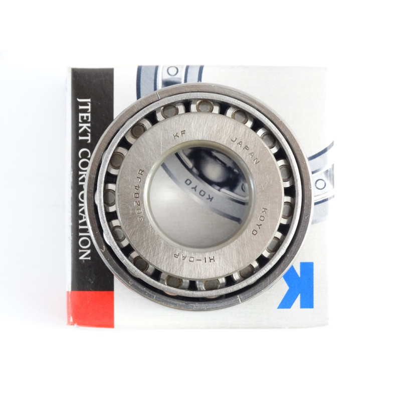 30204JR KOYO роликовий конічний радіально-упорний підшипник