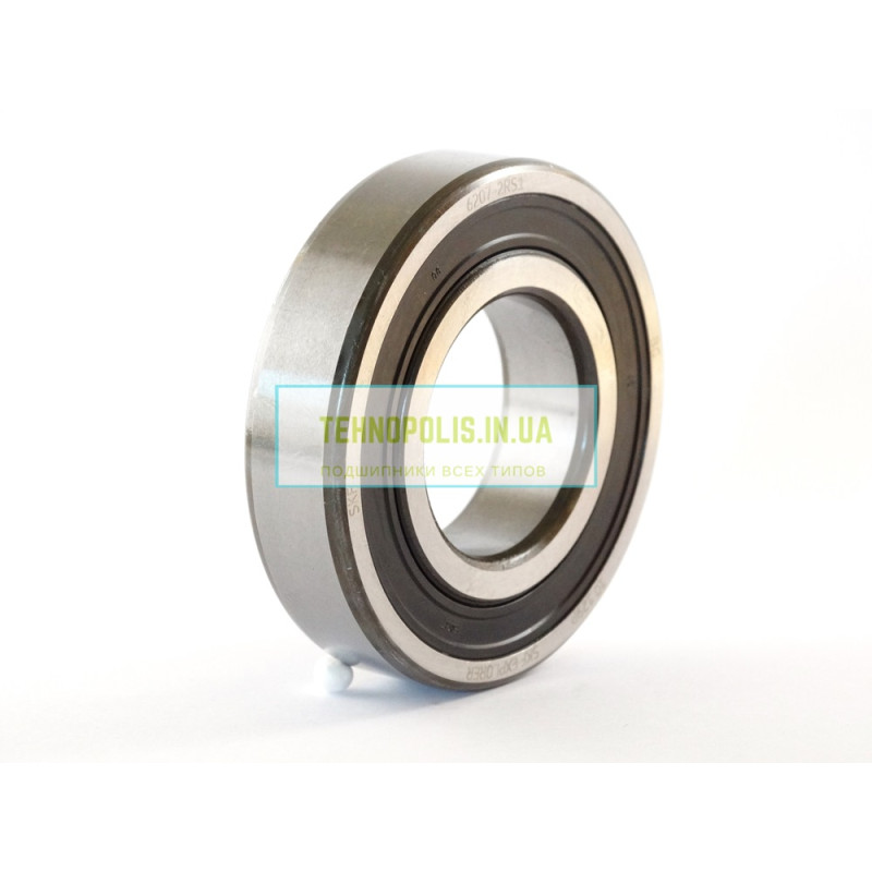 6207 2RS1 SKF Кульковий однорядний радіальний підшипник
