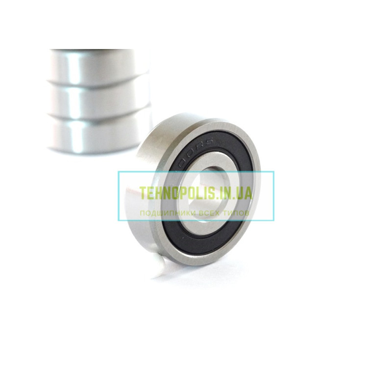 6200 2RS (180200)  Кульковий однорядний радіальний підшипник