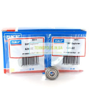 626 2Z SKF Кульковий однорядний радіальний підшипник