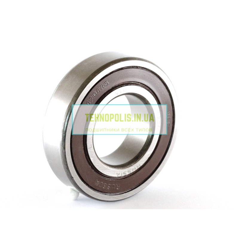 6206 2RS (180206) VBF Шариковый однорядный радиальный подшипник