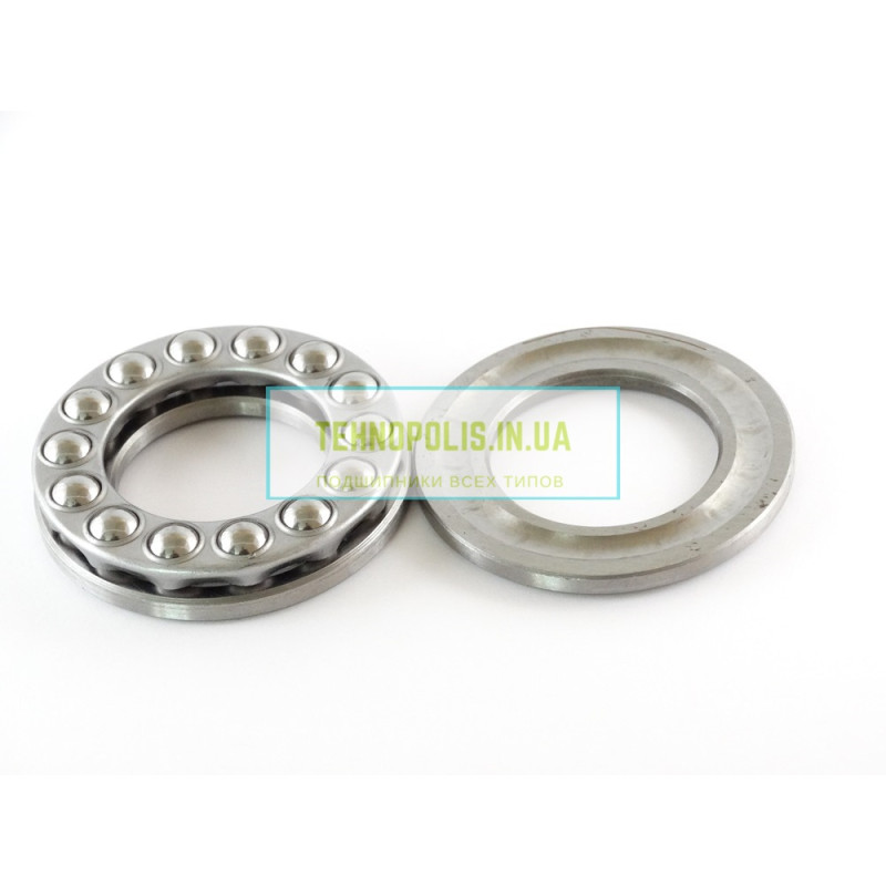 51207 (8207) АПП Шариковый однорядный упорный подшипник