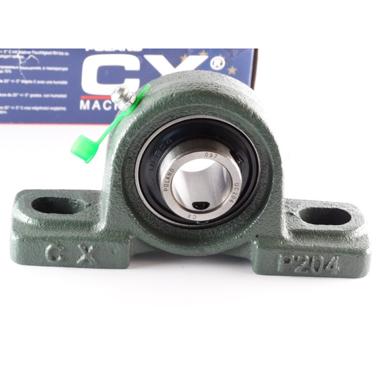 UCP 204 CX  Кульковий підшипник в литому чавунному корпусі