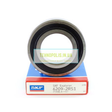 6209 2RS1 SKF Кульковий однорядний радіальний підшипник