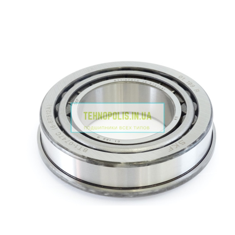 67512 SKF-UA роликовий конічний радіально-упорний підшипник з упорним бортом на зовнішньому кільці