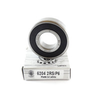 6204-2RS BBC Кульковий однорядний радіальний підшипник