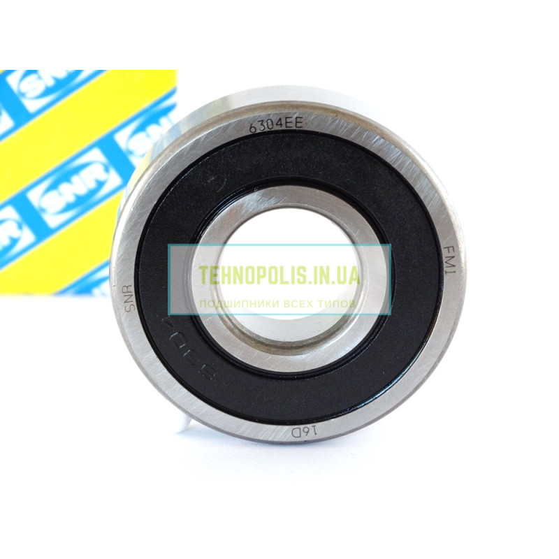6304 EE (180304) SNR Шариковый однорядный радиальный подшипник