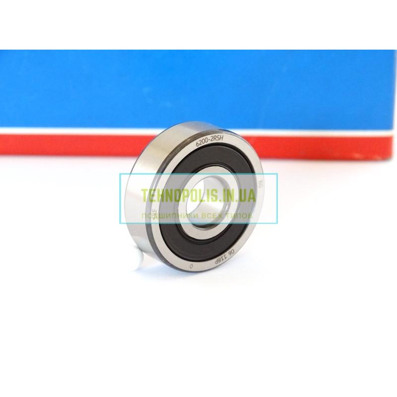 6200 2RSH SKF Кульковий однорядний радіальний підшипник