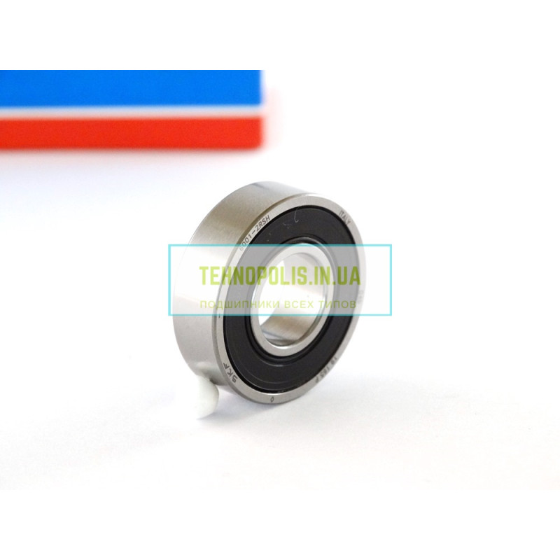 6001 2RSH SKF Кульковий однорядний радіальний підшипник
