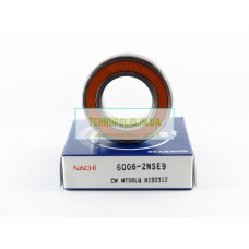 6006 2NSE NACHI Кульковий однорядний радіальний підшипник