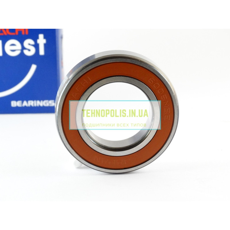 6006 2NSE NACHI Кульковий однорядний радіальний підшипник