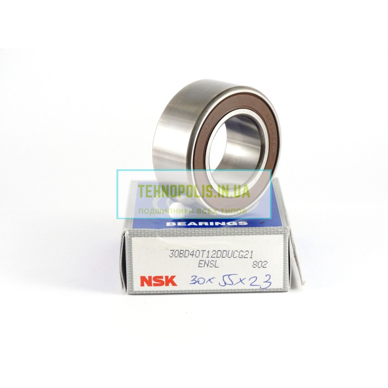 Подшипник компрессора кондиционера 30х55х23 производства NSK