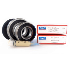 Підшипники для пральної машини Bosch Siemens 6205-6206, сальник 35*62*10/12, мастило 2 мл SKF