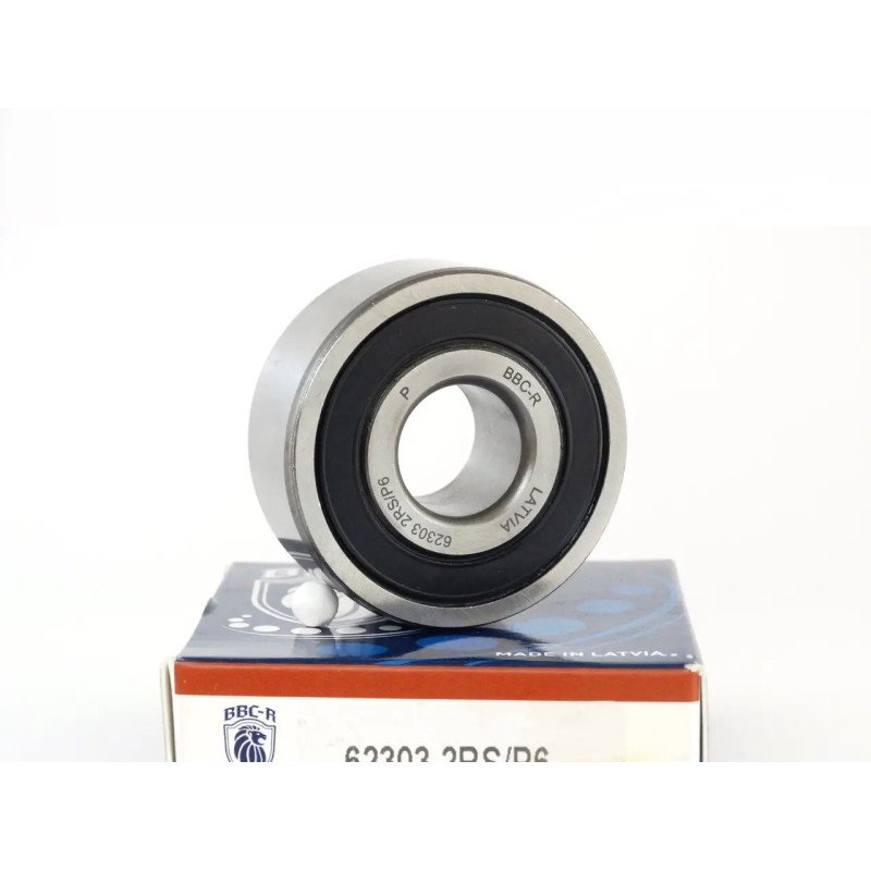 62303 2RS BBC Шариковый однорядный радиальный подшипник 62303 2RS BBC Шариковый однорядный радиальный подшипник