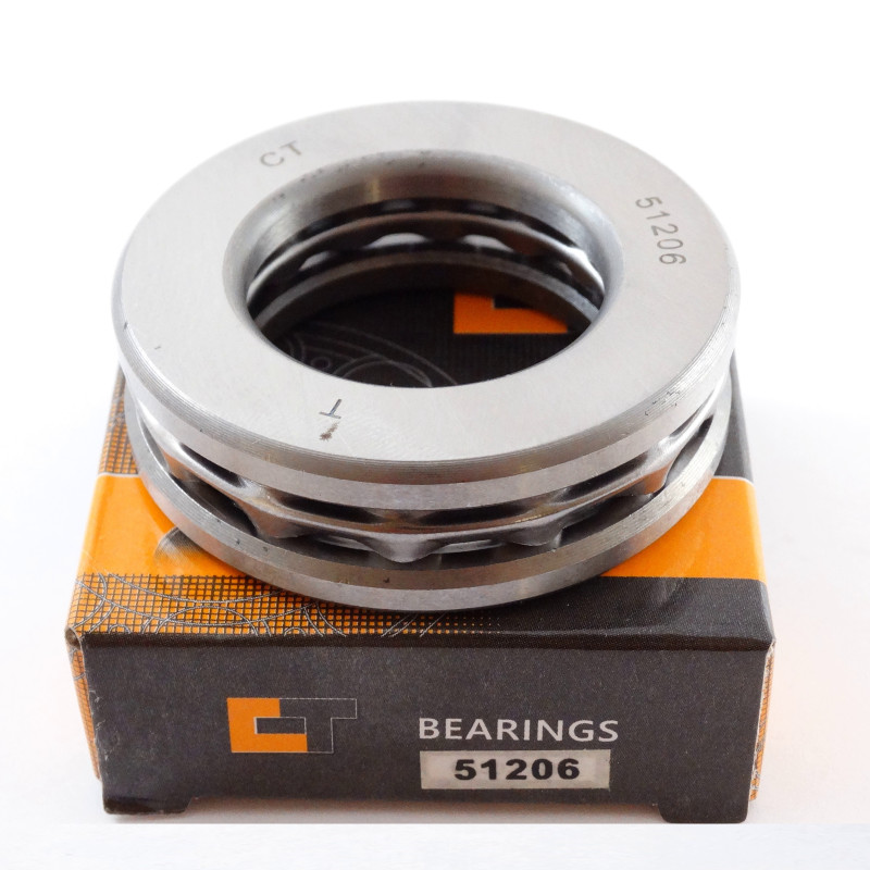 51206 Шариковый однорядный упорный подшипник