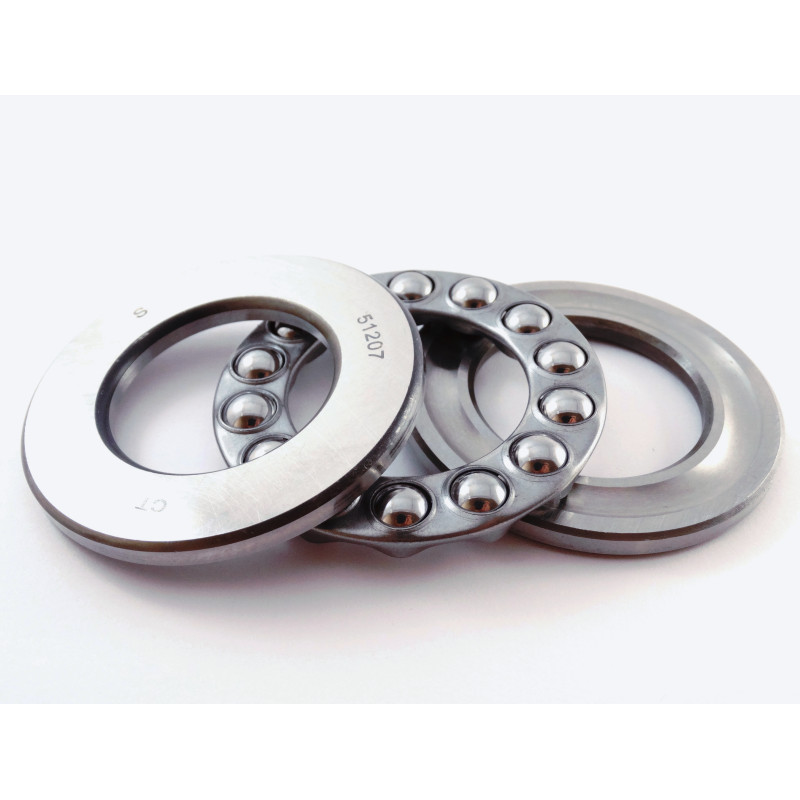 51207 Шариковый однорядный упорный подшипник