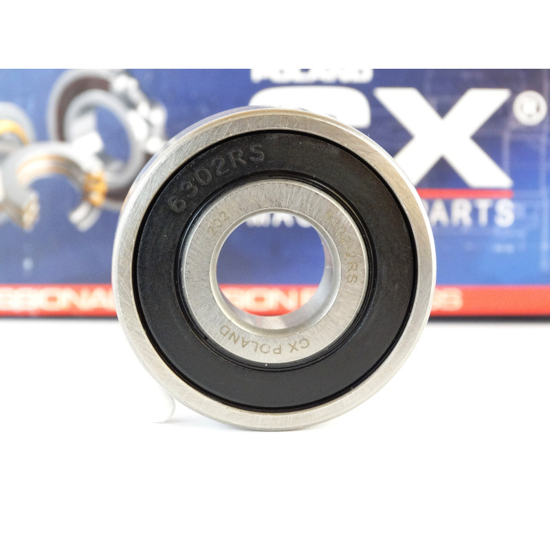 6302 2RS CX Кульковий однорядний радіальний підшипник