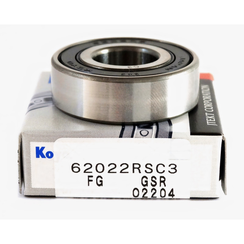 Подшипник 6202 2RS ​​C3 Koyo – с повышенным тепловым зазором, шариковый