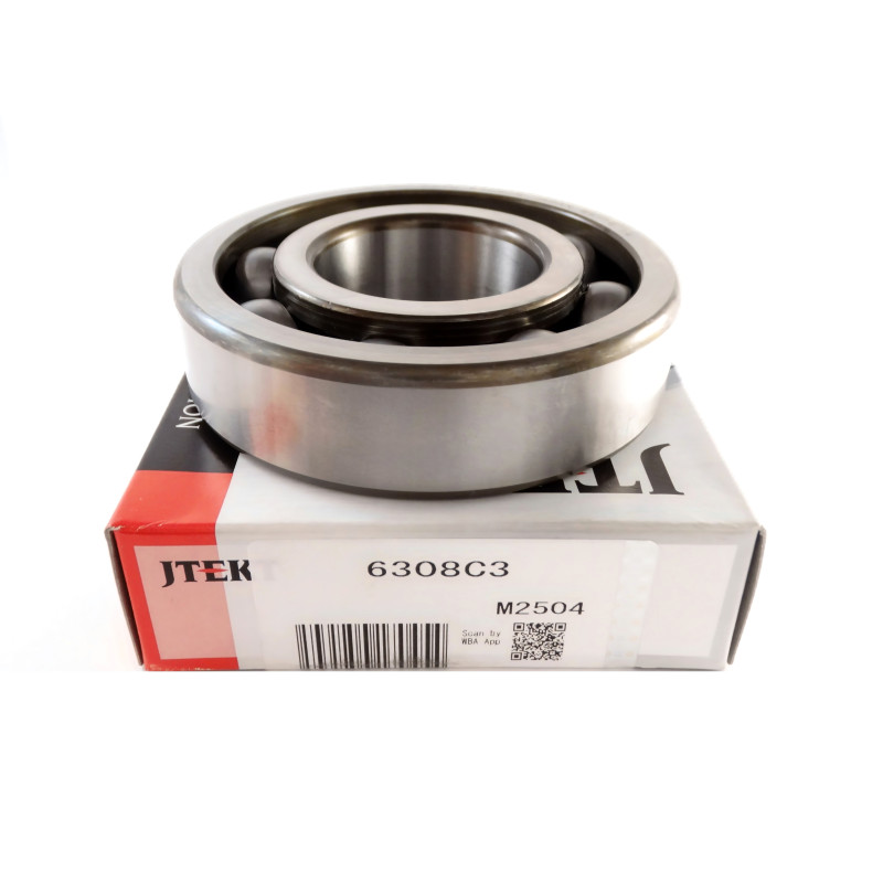 6308 C3 Koyo, открытый шариковый подшипник с тепловым зазором.