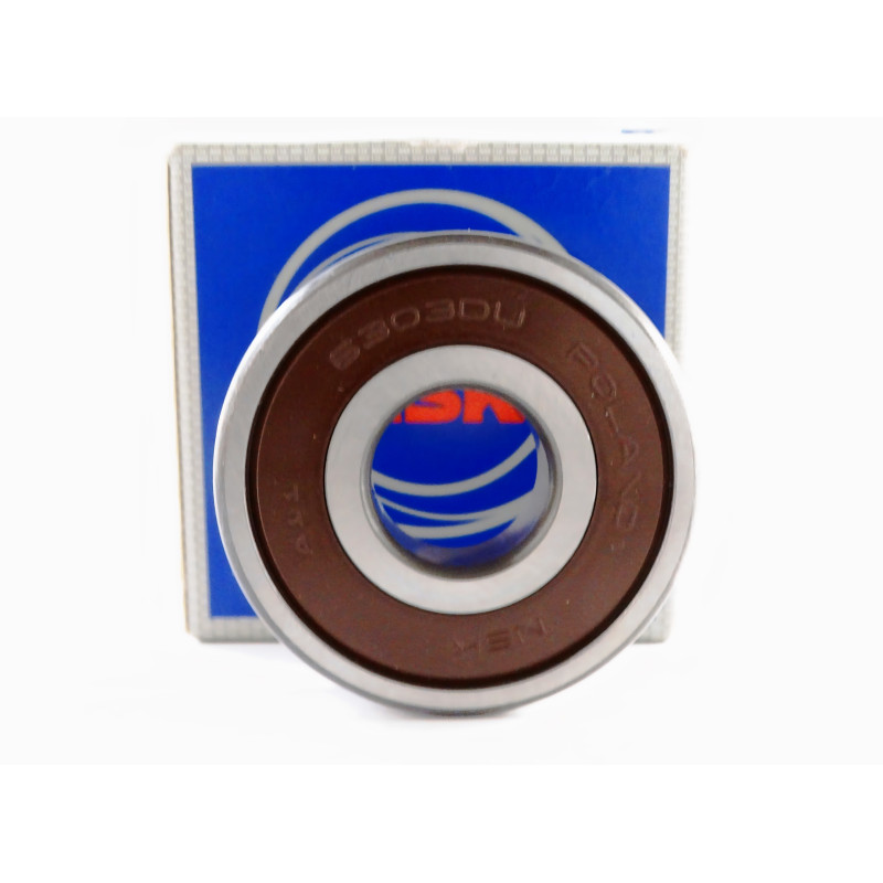 Подшипник 6303 DDU (6303 2RS) NSK, 17×47×17 мм