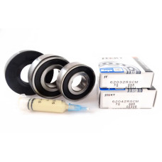 Подшипники для стиральной машины Samsung 6203-6204, сальник 25*50.55*10/12, смазка 2 мл  Koyo Япония