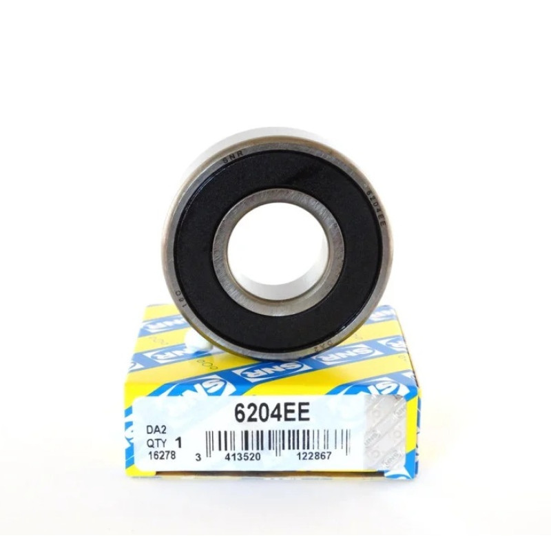 Подшипники для стиральной машины Samsung 6203-6204, сальник 25*50.55*10/12, смазка 2 мл SNR Франция