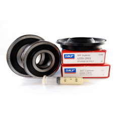 Підшипники для пральної машини Bosch 6306-6305, сальник 40*72/88*8/14,8, мастило 2 мл SKF