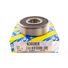 6302 EE SNR Кульковий однорядний радіальний підшипник