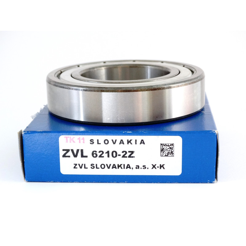 6210 ZZ ZVL Шариковый однорядный радиальный подшипник