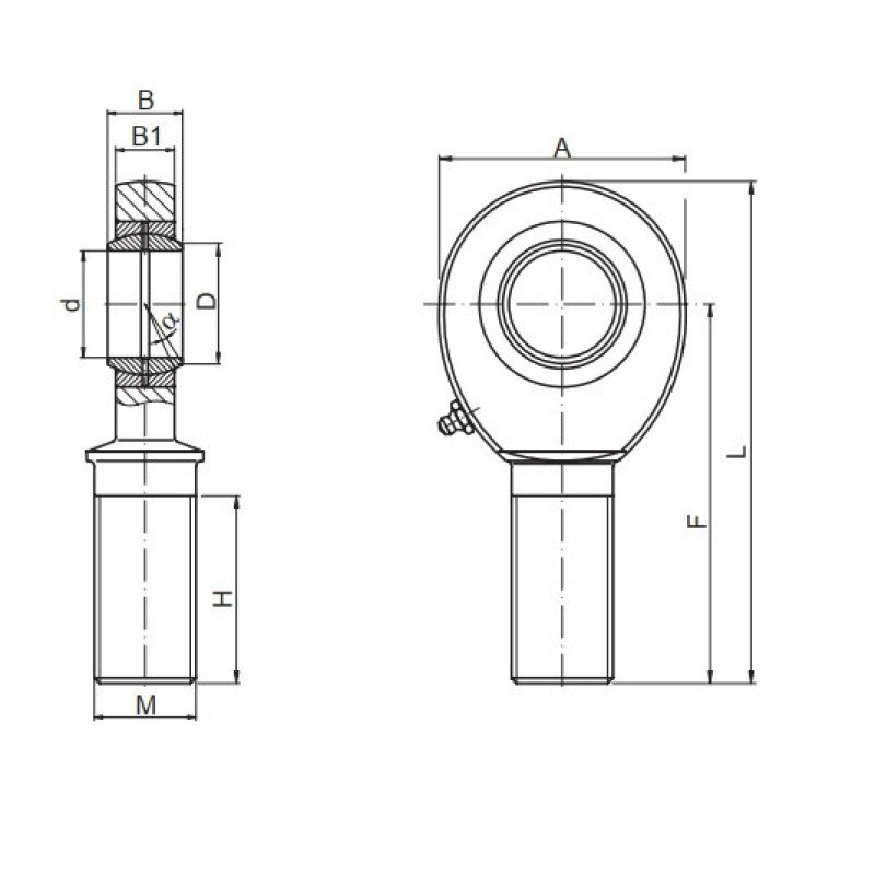 SA 30 T/K CT Шарнирная головка SA 30 T/K CT Шарнирная головка