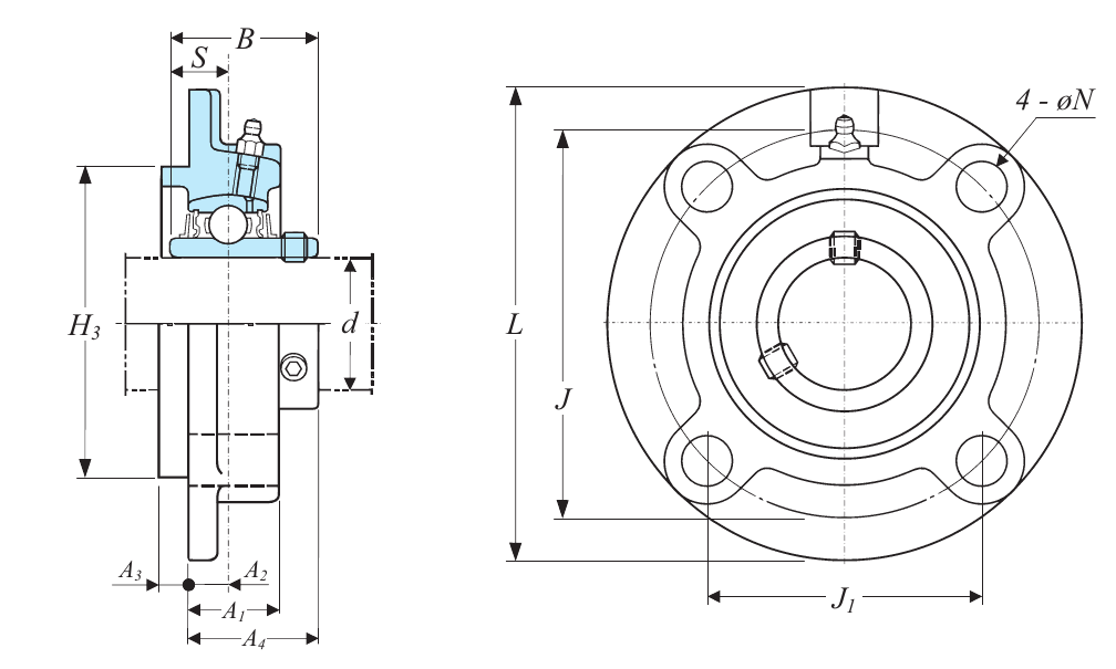 Чертёж UCFC212 CT